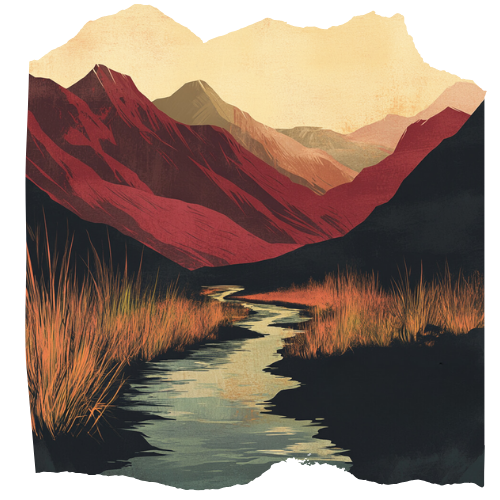 Mountain Wilderness Relax-Crop Tee