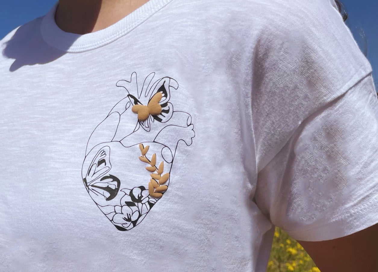 Clean Heart Crewneck Tee (Madewell Brand)