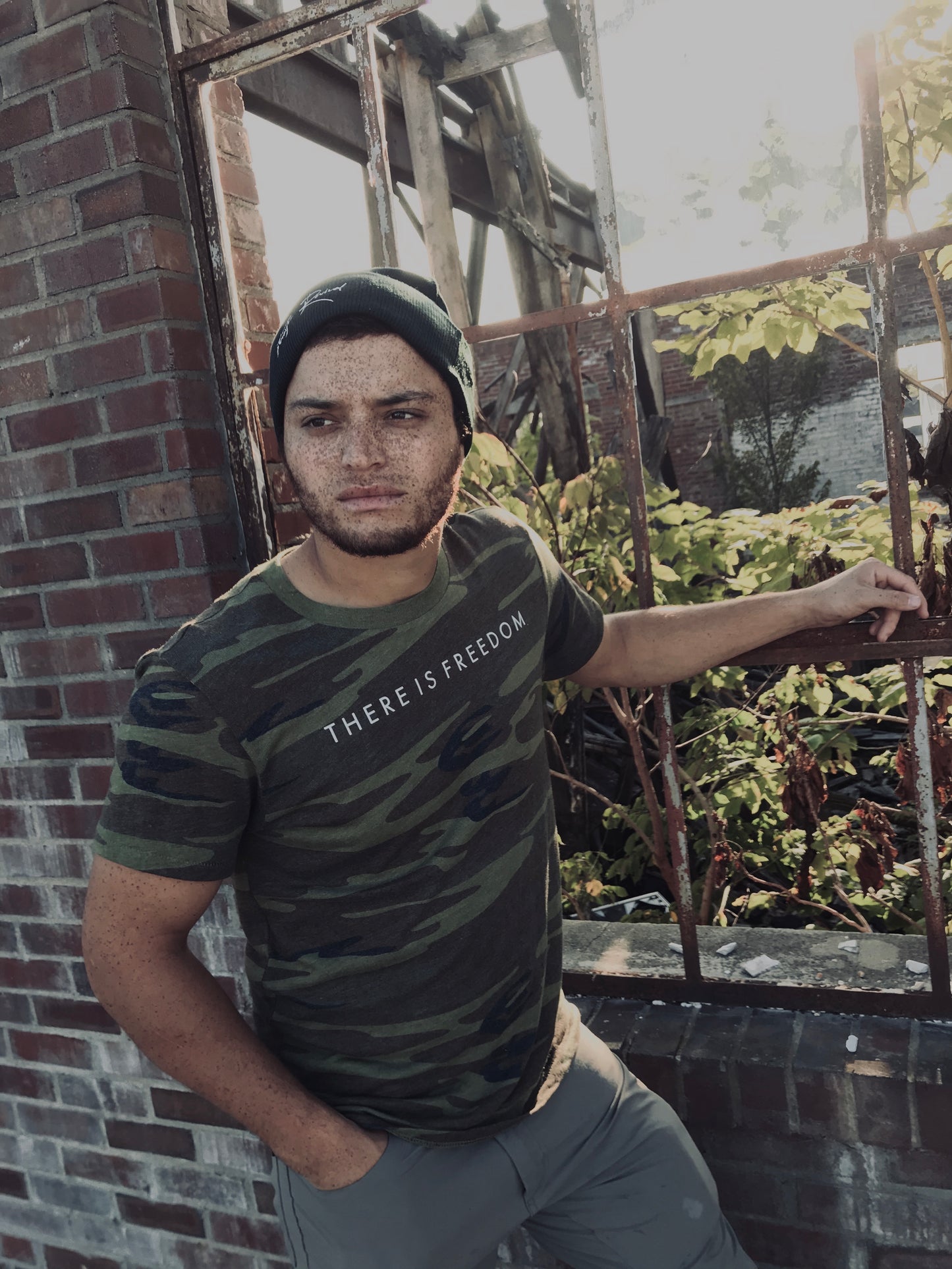 Unisex Camo Freedom Tee