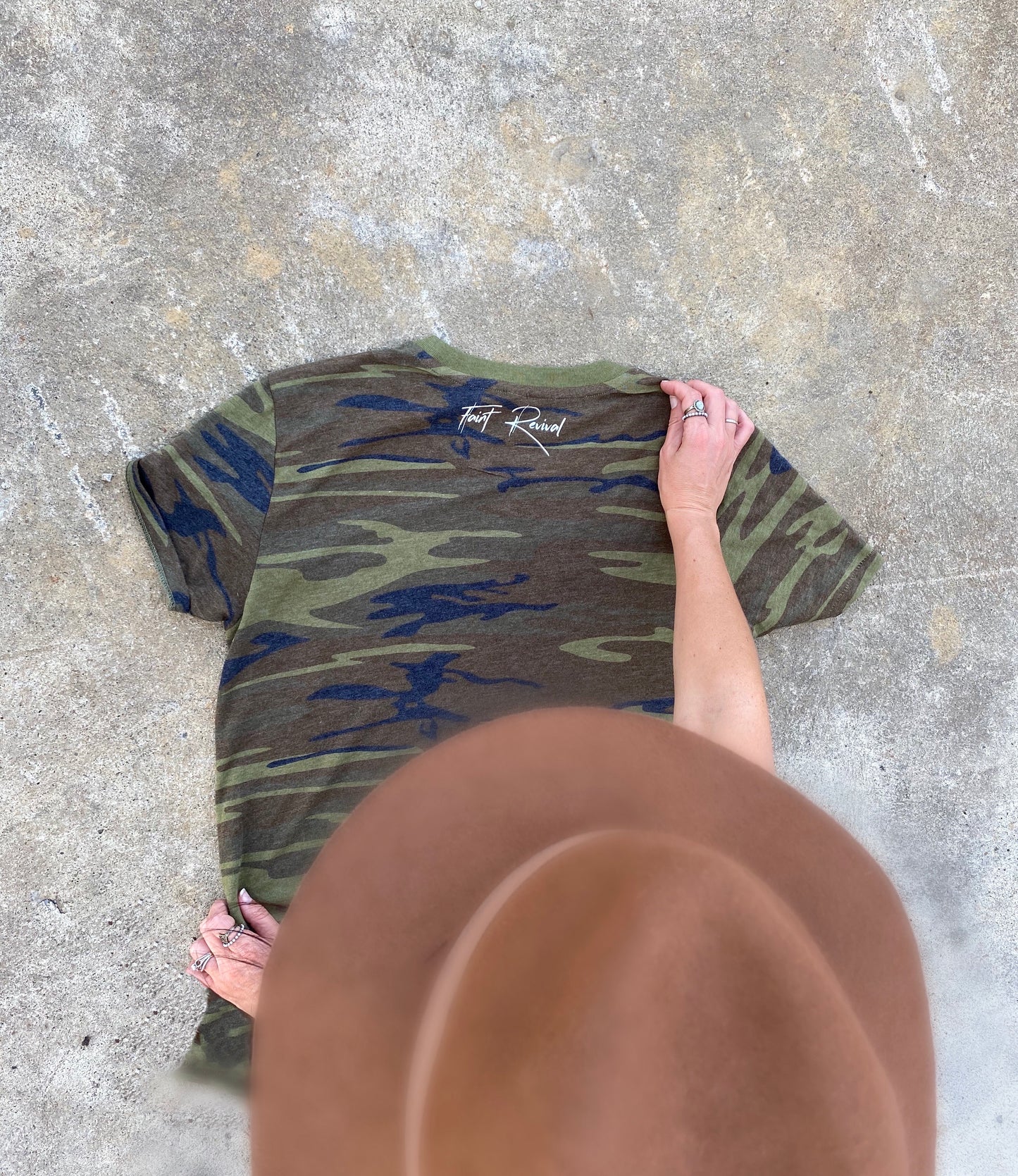 Unisex Camo Freedom Tee