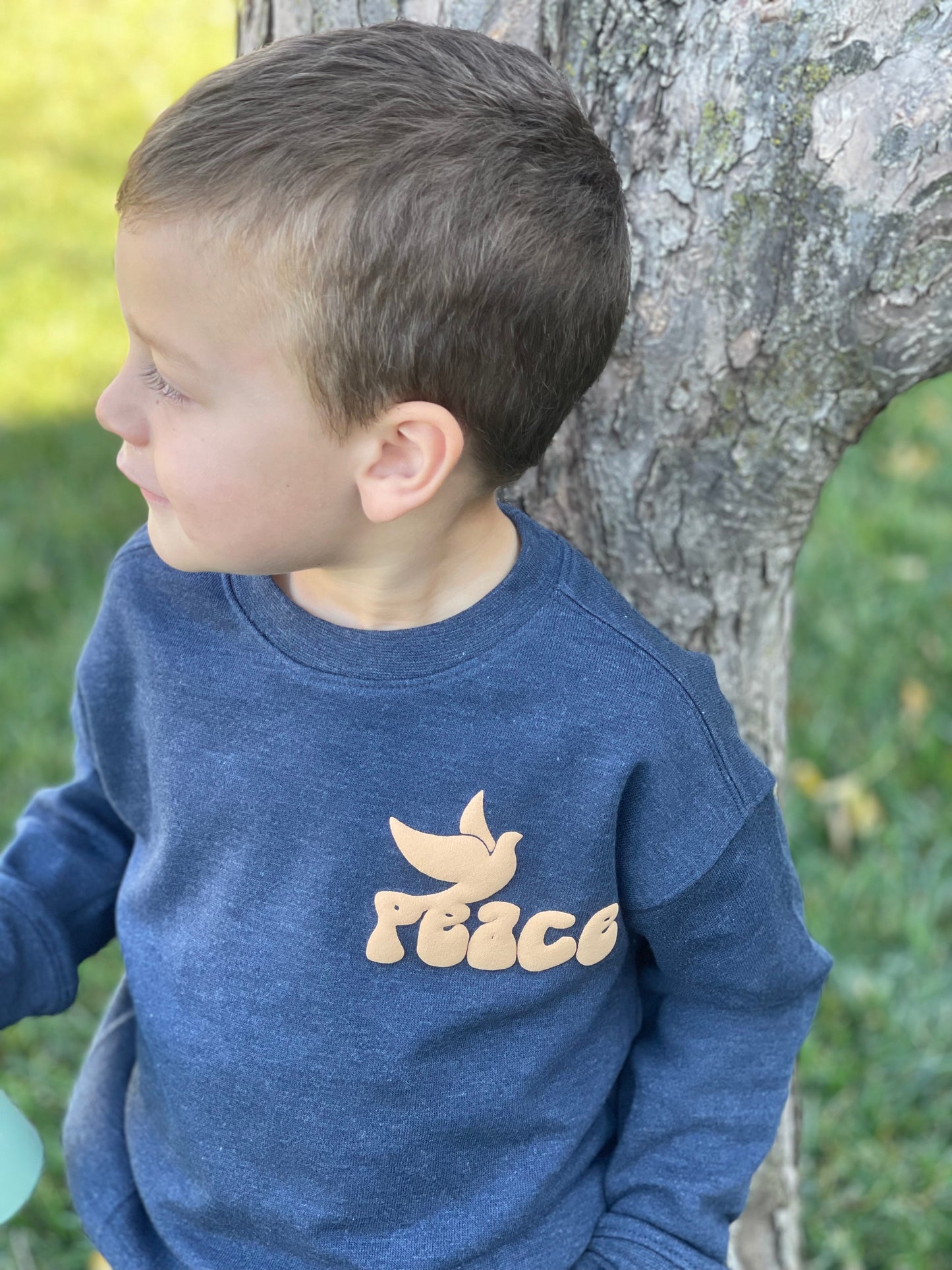 Kids Puff Crewneck