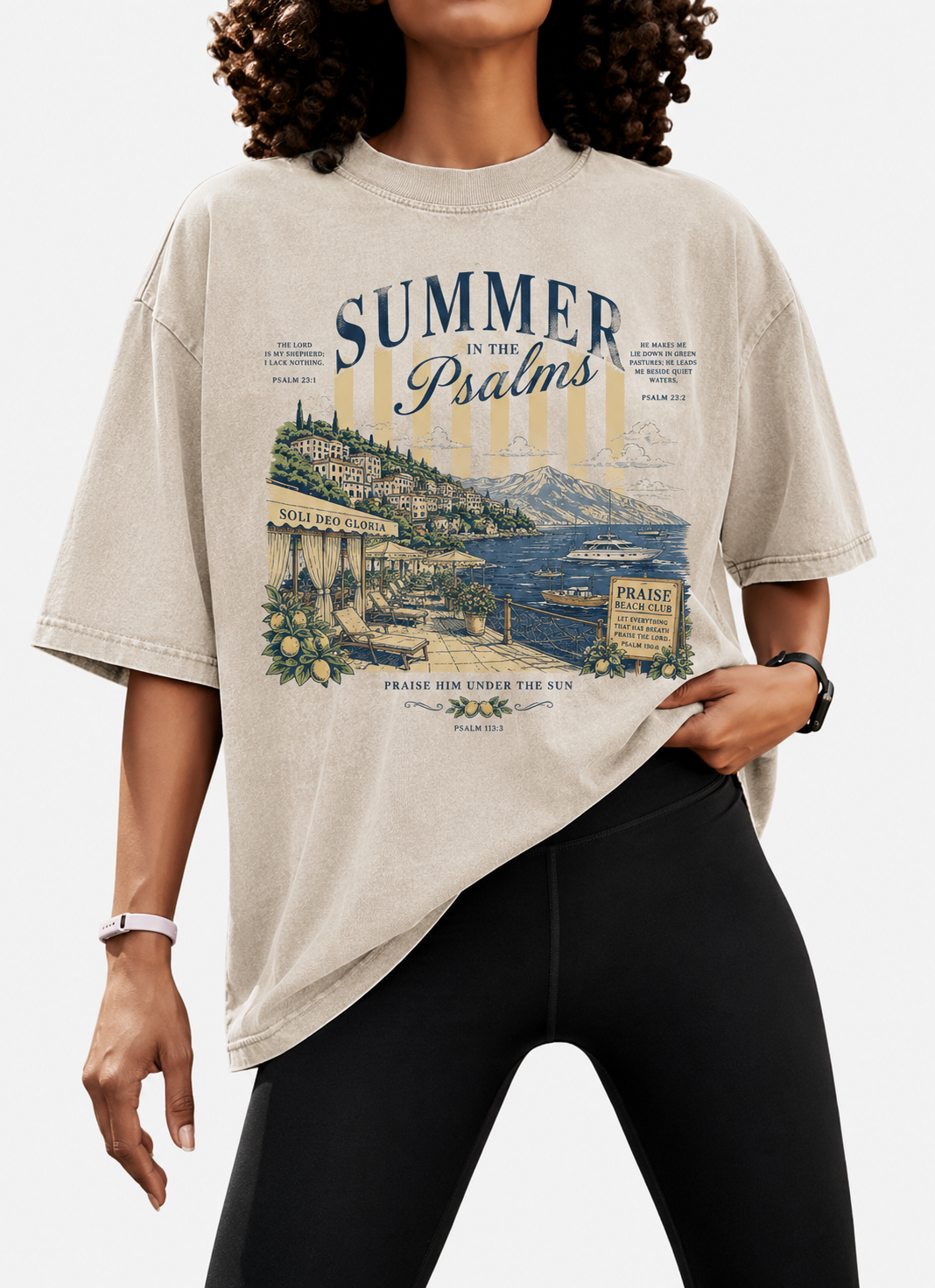 SIP Praise Club Vintage Wash Tee