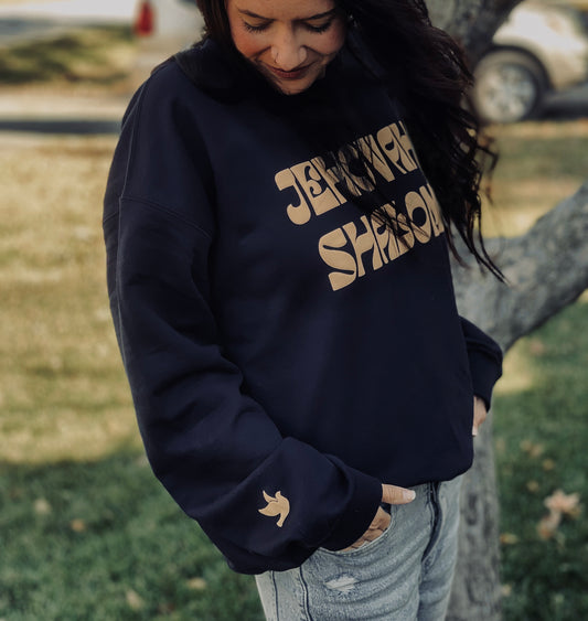 Unisex Peace Puff Crewneck