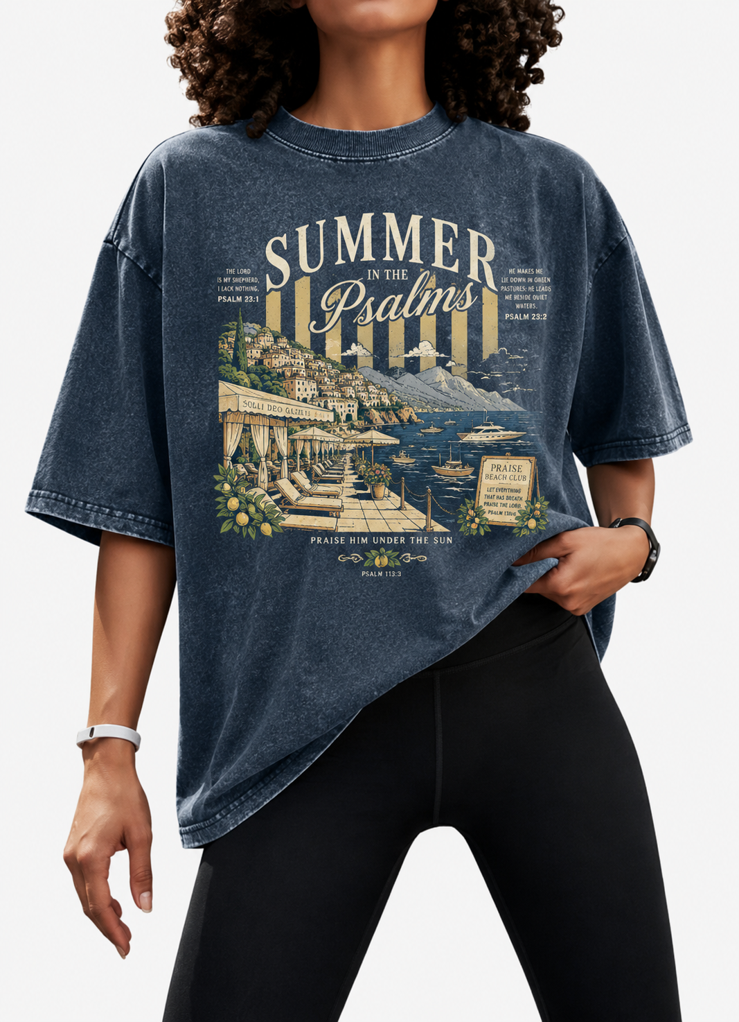 SIP Praise Club Vintage Wash Tee