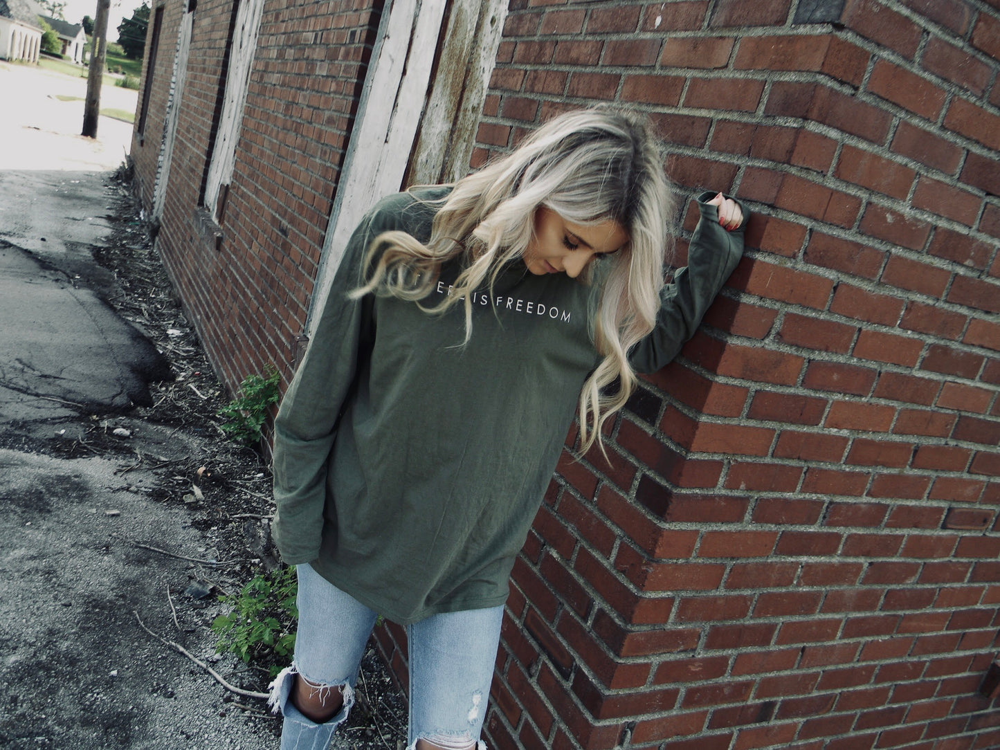 Long-Sleeve Freedom Tee