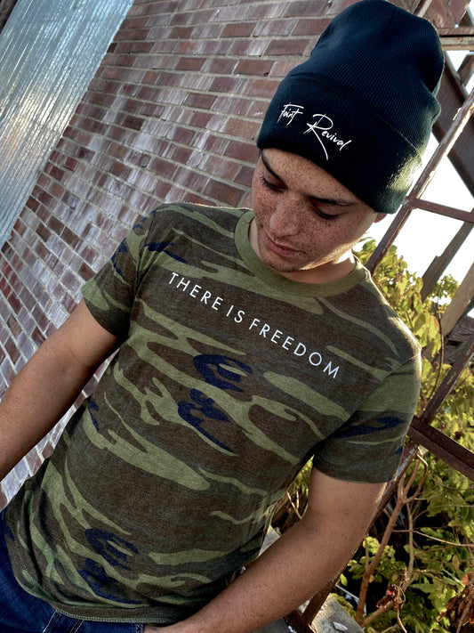 Unisex Camo Freedom Tee